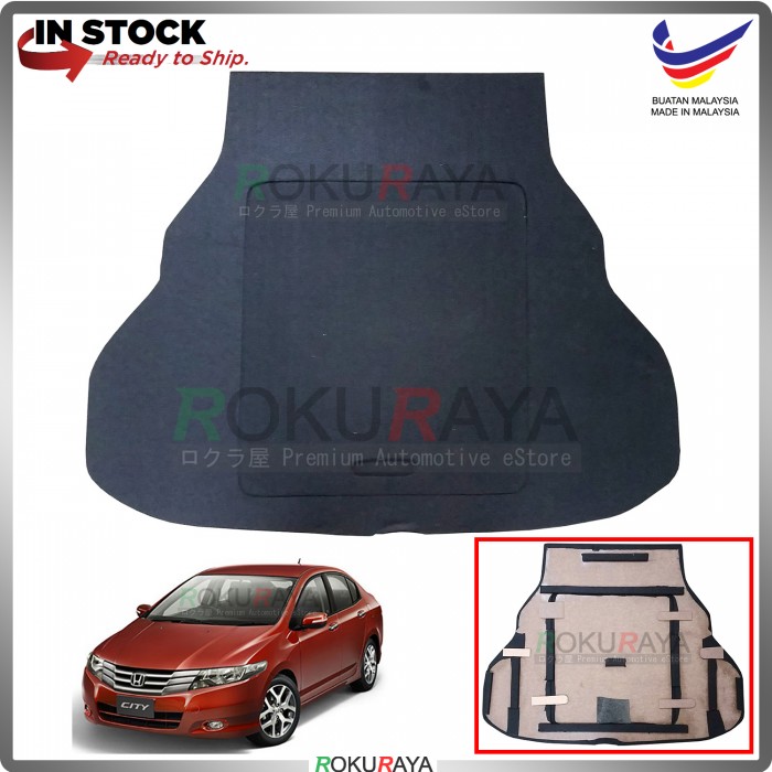 Honda City (5th Gen) 20082013 Custom Fit 15mm Rear Spare Tyre Tire Tayar Cover Back Hard